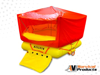 AVI Survival Products Releases New 6-Passenger Reversible Life Raft