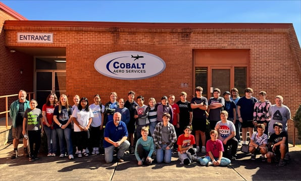 Cobalt Aero Services Welcomes Caddo Hills School for an Inspiring Field Trip!